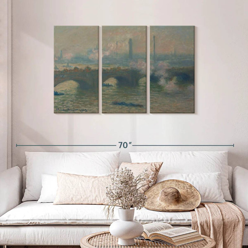 Lilie Waterloo Bridge, 28" H x 45" W