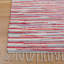 Fales Handwoven Cotton Red Area Rug-556184701