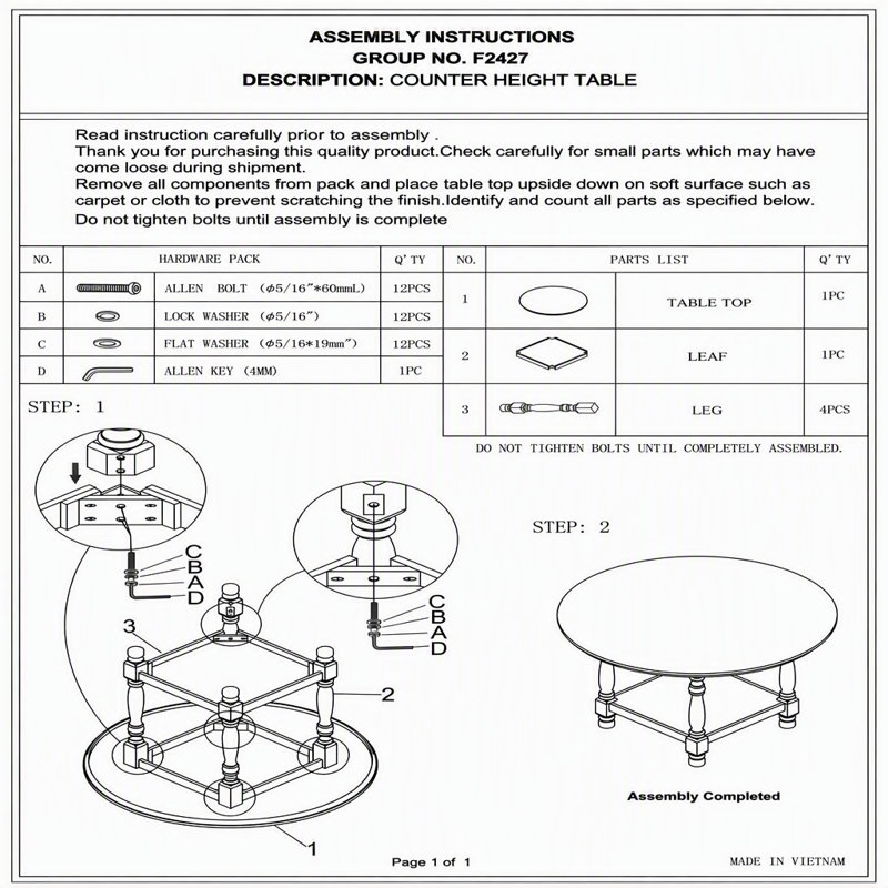 Table de salle à manger ronde gris clair clair 1pc Table Only