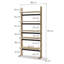 193cm H x 88cm W Standard Bookcase