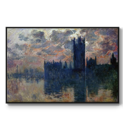 " Houses Of Parliament, Sunset (detail), 1900 "