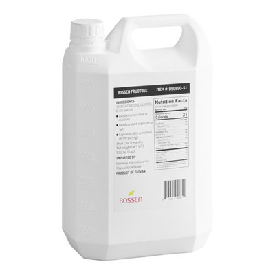 Bossen sirop de fructose liquide 128 Fl. Oz. (11 Lb.) 535SYPFRUCSM