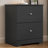 Blaklee 2-Drawer Solid and Manufactured Wood Nightstand-99917927