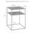 Braxton Steel Top End Table