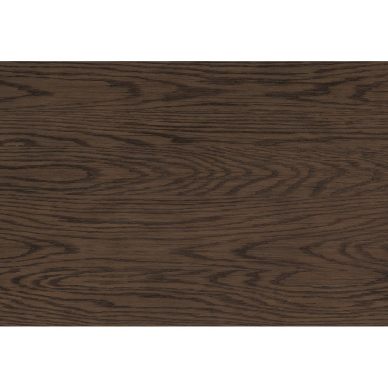 Table rectangulaire à hauteur de comptoir avec tablettes, table moderne en placage pour salle à manger, tablettes intégrées à utiliser