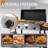 2-In-1 225,000 BTU Outdoor Propane Gas Stove With Griddle