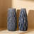 9.5 Inch Set Of 2 Decorative Rustic Ceramic Vases-46365124