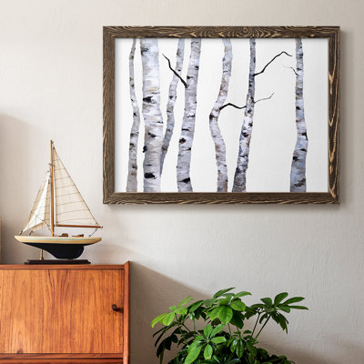 Birch Trees I, reproduction d'art sur toile
