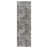 Aubepine Thandi Silver Gray Embossed Transitional Geometric Indoor Area Rug, Soft Polyester – Living Room & Bedroom - Gray-111603868