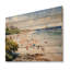 «Vintage Beach Day Tranquitt I» - Sable de plage côtière sur bois-290950943