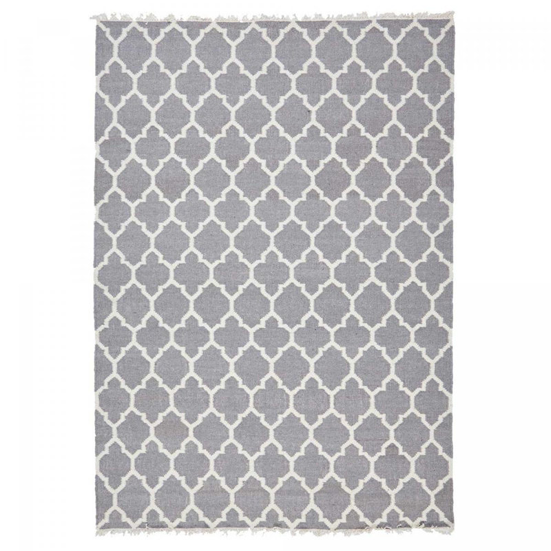 Georges Geometric Hand Woven Area Rug, Rectangle 80 x 150cm