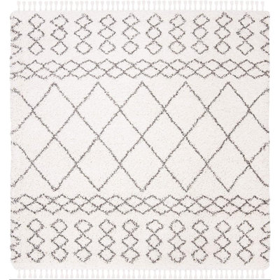 Tapis ivoire / gris Imraan