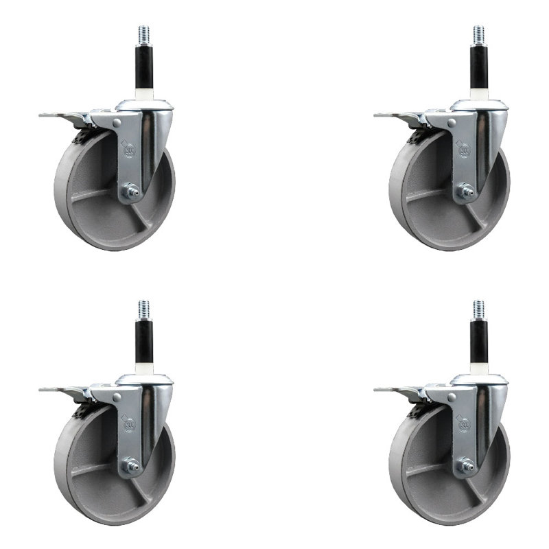 Ensemble de roulettes extensibles 5/7 pouces 7/8 pouces