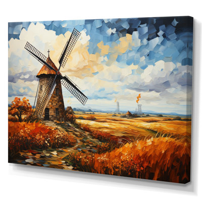" Countryside The Old Windmill IV "