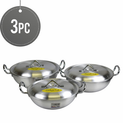 3 - Piece Aluminum Cookware Set