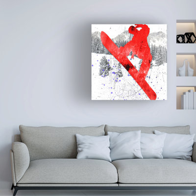 Lightboxournal «Extreme Snowboarder 05», art sur toile