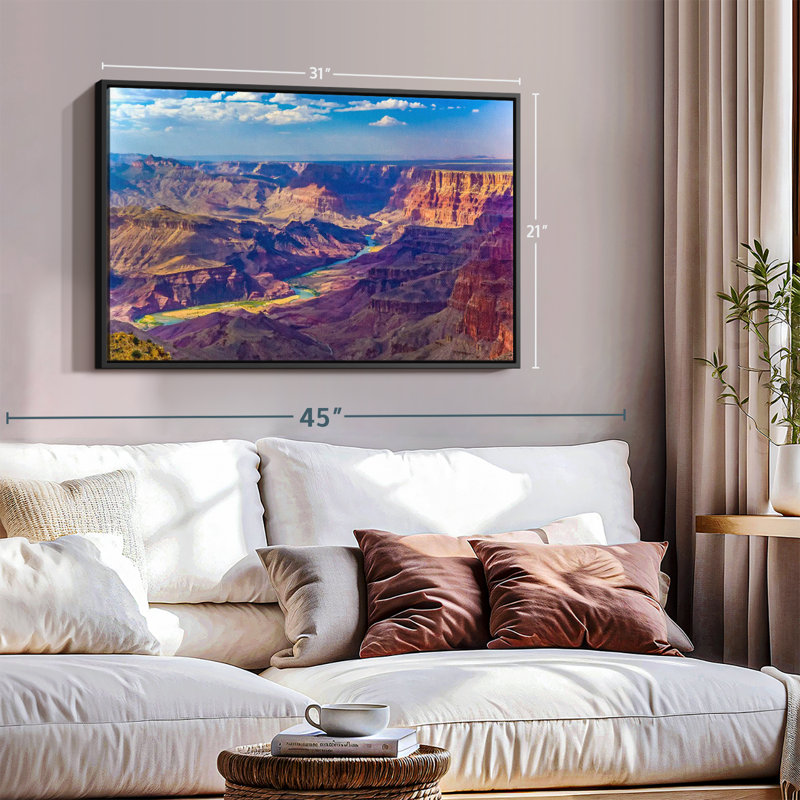 Nature «Grand Canyon Hues Wall Art», H 21 po x l 31 po