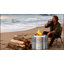Outdoor Smokeless Fire Pit Stainless Steel Burning Warm Windproof Camping Stove