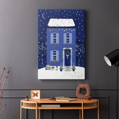Quiet Winter Home II -Gallery Wraraped Cavas