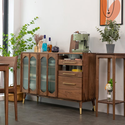 Buffet rétro simple et léger de luxe