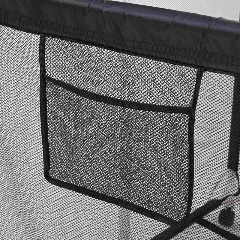  Mesh Cover Replacement for 214 Gallon Mesh Pool Storage Bin Cart XX-Large Black, Black