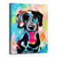 «Black Lab» par Brandon Thomas, reproduction d'art sur toile tendue-842464106