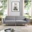 Lit convertible gris pour un espace multifonctionnel-121095218