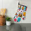 Neon Vibes Oven Mitt Cotton Twill