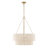 23.6" 6-Light Modern Rope Drum Chandelier-1987355956