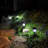 Deb Black Window Solar Powered Ground Lights - 4 Count