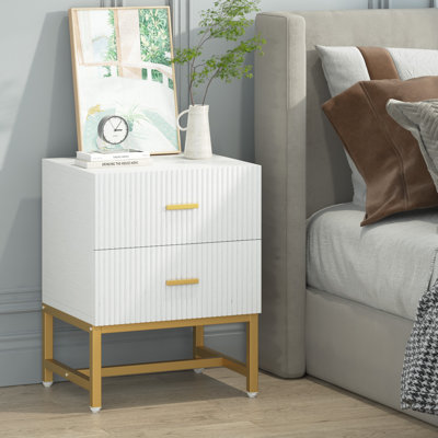 Cilo 15.75'' W Metal Nightstand
