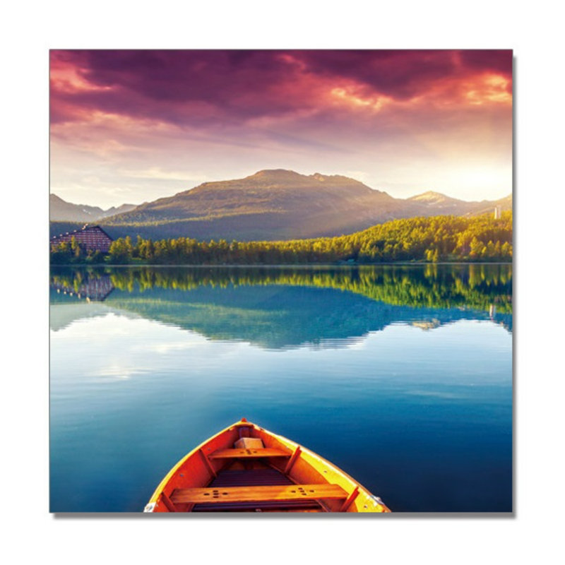 Naturaleza 1 - 3 Piece No Frame Print on Glass