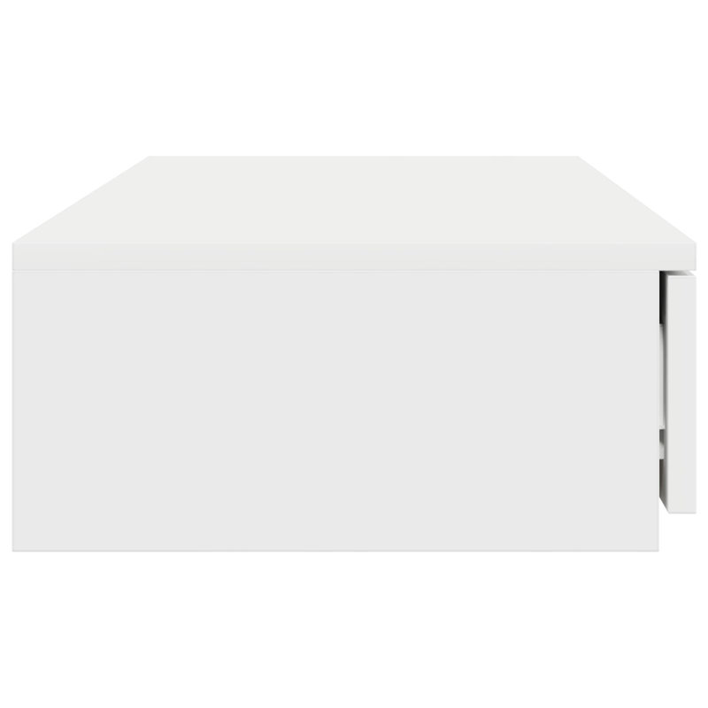 Bed Drawers - Made From Engineered Wood, 16.5 H x 80 L x 36.5 W cm, White