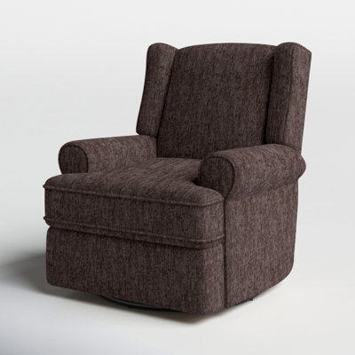 Claudina 33"" Wide Manual Glider Wing Chair Recliner -  Birch Lane™, 30E2701C4B4C45DE83913C4D43E75AD1