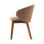 Tuka Upholstered Armchair with Wooden Frame-1188789868-1188789857