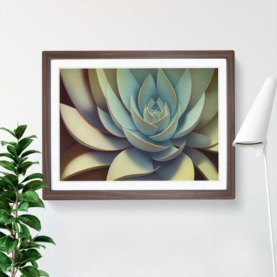 XH1022-6902X Phenomenal Succulent Plant - Single Picture Frame Print