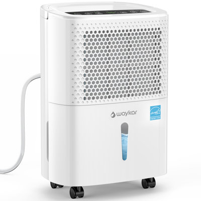 Le déshumidificateur Yaufey 2024 Energy Star le plus efficace pour 2 000 pieds carrés Pi. Maison, sous-sol et grande pièce - Puissant, silencieux avec contrôle de l'humidité, minuterie, tuyau d'évacuation et réservoir d'eau