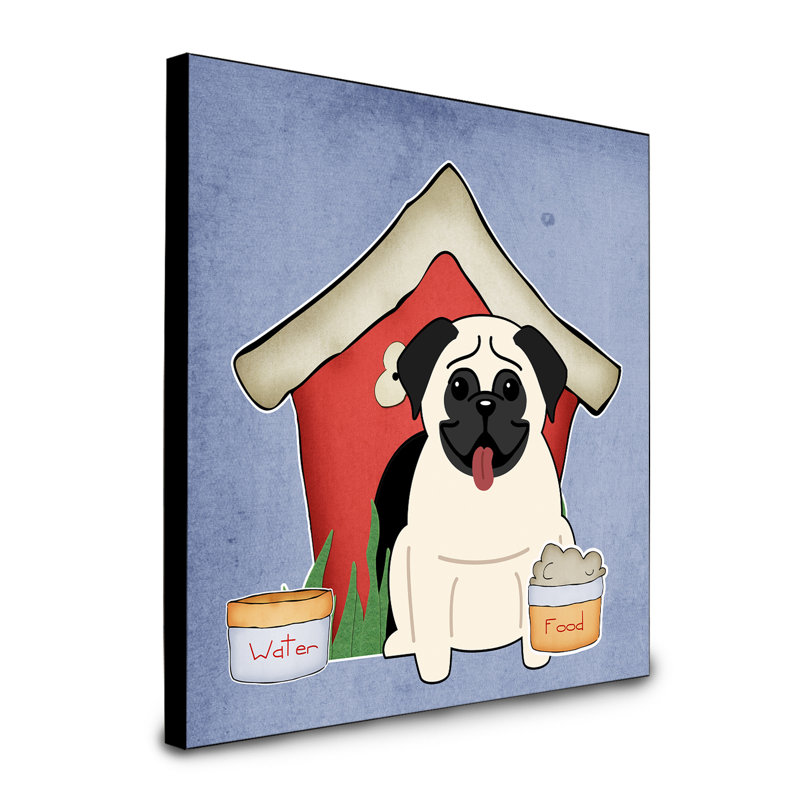Panneau mural d’art collection dog house Scarvinia, Carlin crème