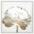 Cadre flottant blanc