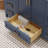 Rooh 48'' Single Bathroom Vanity with White Quartz Top-101808781-101808779