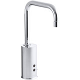 Gooseneck Single-Hole Touchless Dc-Powered Commercial Faucet with Insight Technology
