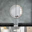Huldar Glass Flat Wall Mirror