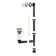 Streamline 66 in. x 32 in. Acrylic Right-Hand Drain Alcove Bathtub in Glossy White With External Drain