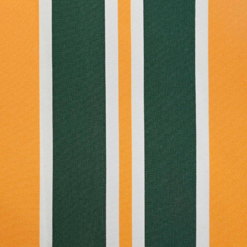 VidaXL Retractable, Striped, Green/Yellow/Black, 165cm H x 300cm W x 250cm D