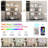 Tempered Glass Display Cabinet,Wine Cabinet, Storage Cabinet,File Cabinet With Bluetooth Led Light Strips-585044097-585044096