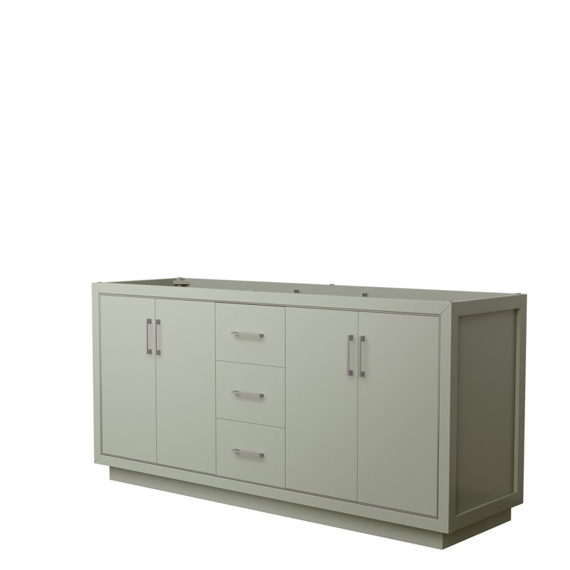 Base de meuble-lavabo simple 29,25 po Icon, Vert clair