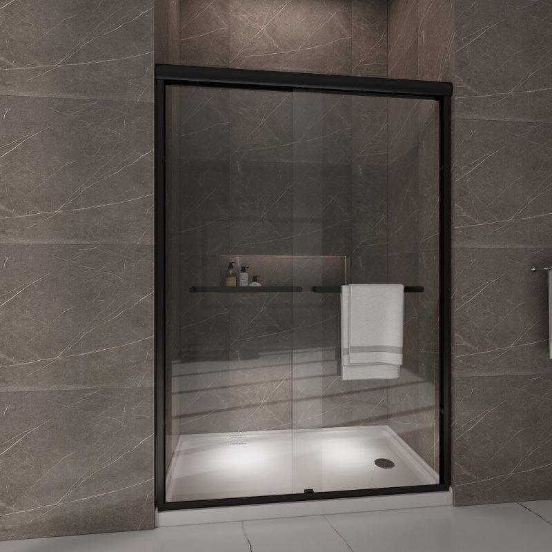Right Drain Single Threshold Shower Base