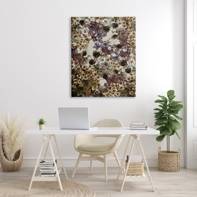 " Darkened Wildflower Cluster "