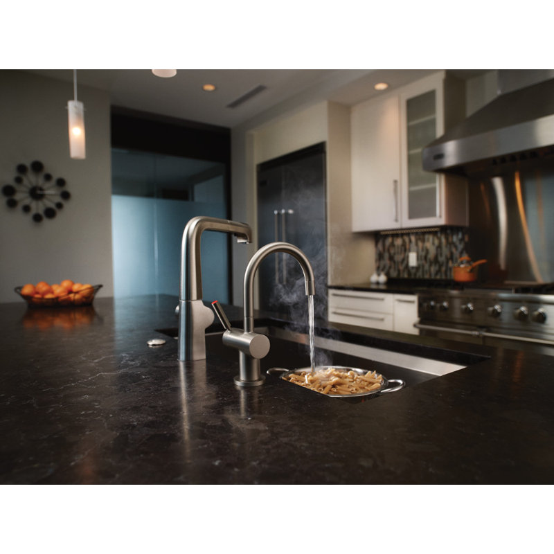 Indulge Modern Instant Hot Water Dispenser, Chrome