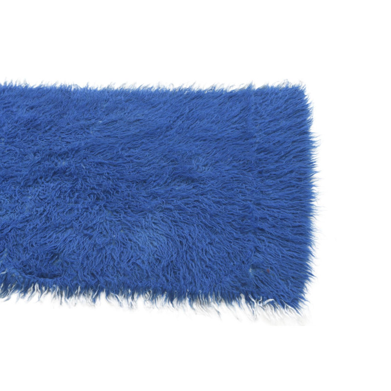 Tapis de couloir bleu Ottilie